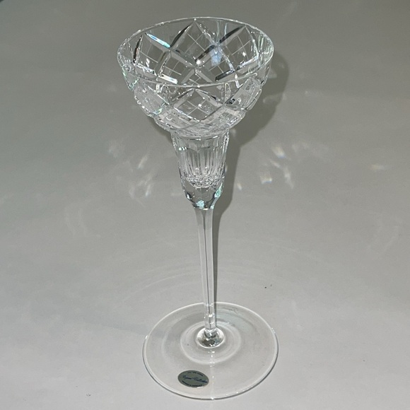 Two Regent Collection Candlestick Holders Full Lead Crystal Vintage Handmade - Picture 17 of 17